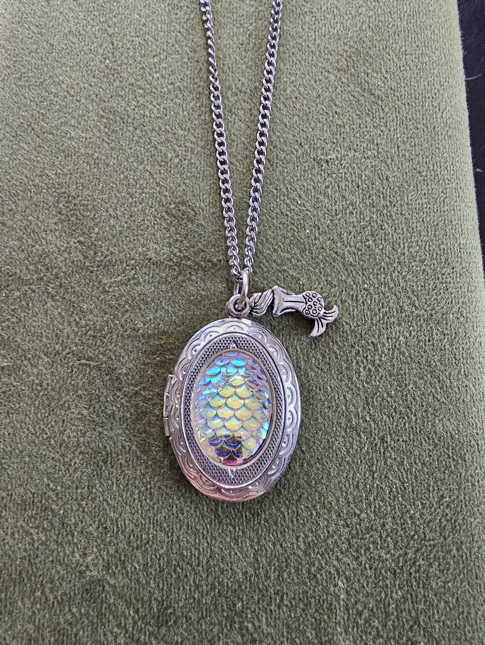 Mermaid Locket Necklace